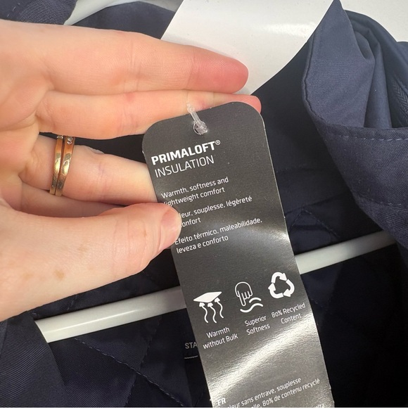 NWT Land’s End American Airlines Primaloft Jacket Women’s Size Med 3 In 1 Parka - Picture 6 of 10